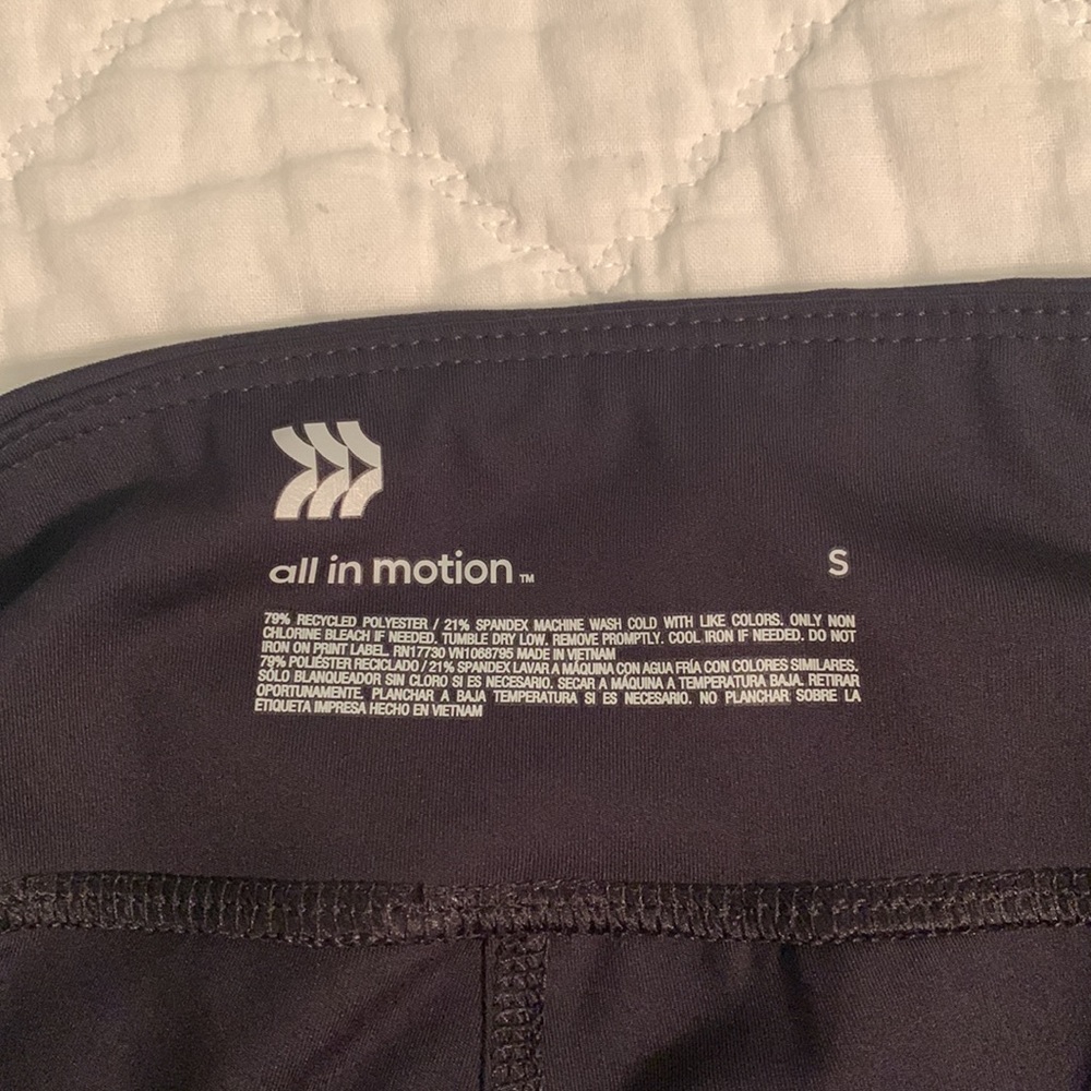 all in motion brand new never worn biker shorts - Picture 4 of 4